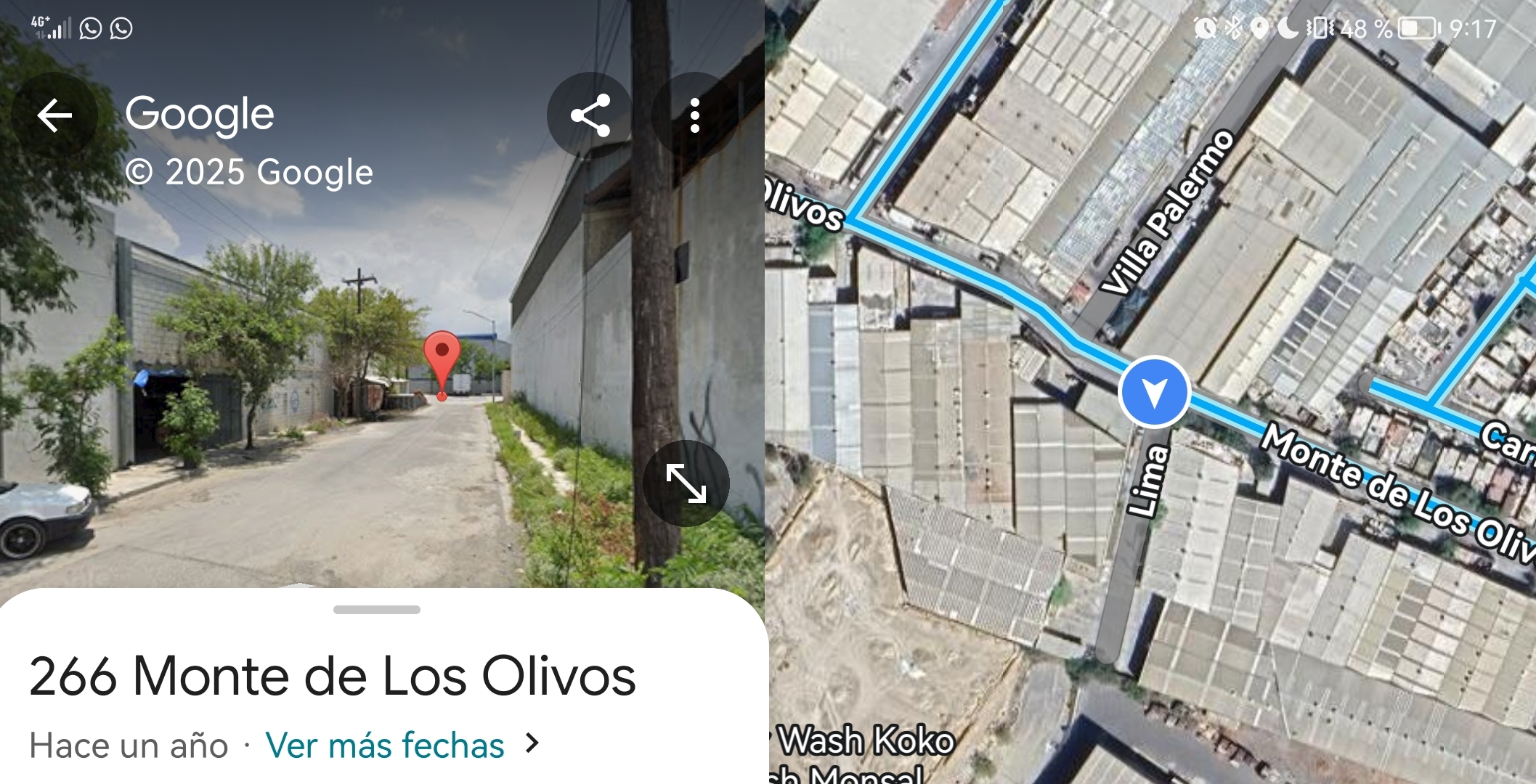 Callejón Atrás de la colonia Infonavit Cuauhté - Santa Catarina