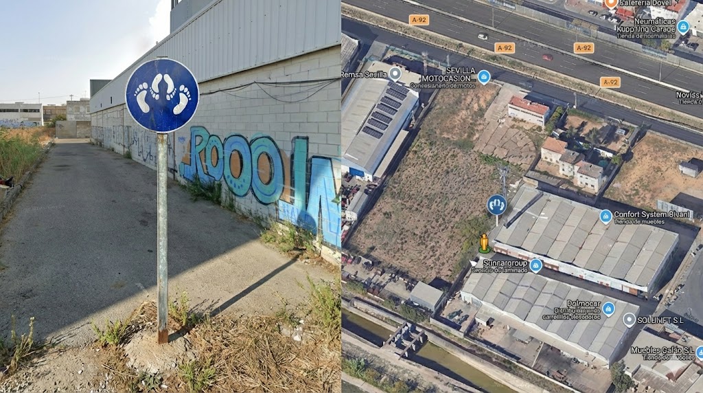 Detras de los karts - Sevilla